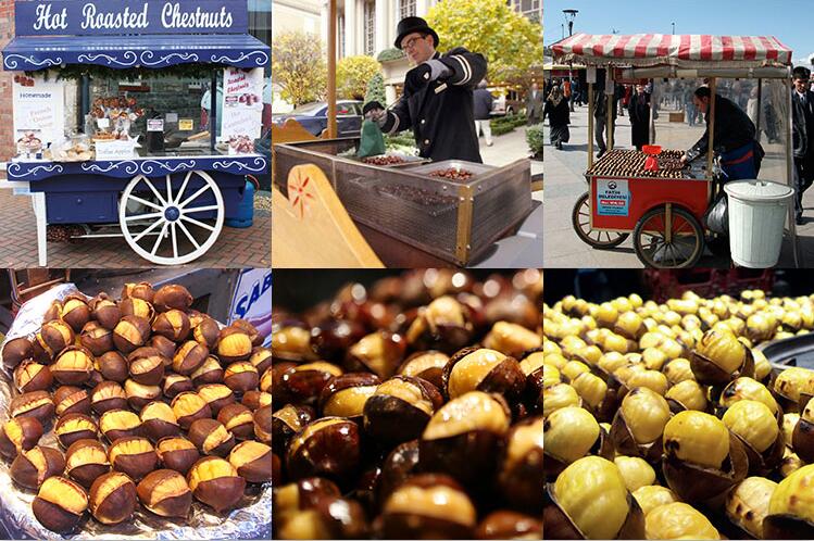 중국 신선한 태산 밤